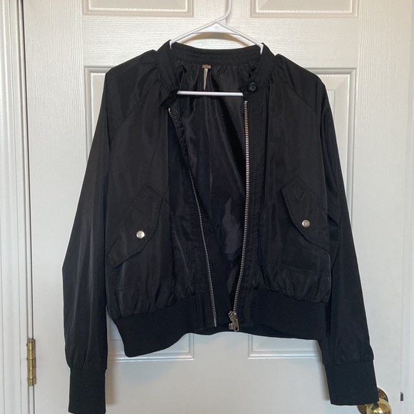 Free people black jacket size small - Picture 2 of 9